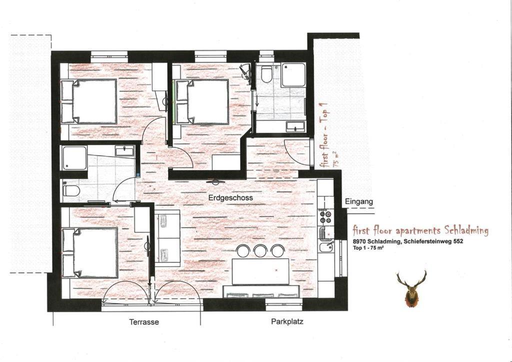 Free Feel Appartements By Schladming-Appartements Стая снимка